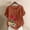 🔥 Brown, variant on Sentmoon Summer Clothes for Women Spring Tops for Women Spring Summer Crew Neck T Shirt Printed Button Casual Short Sleeve Stylish for Work Shopping or Outdoor Activities Clothes Top