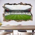 thumbnail image 2 of Adhesivos de pared 3D con diseño de estadio de fútbol, 40 x 60 cm, PVC, 2 of 3