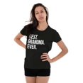 thumbnail image 4 of Best Grandma Ever Nanna Gigi Nan Cute Womens Slim Fit Graphic Tee Brisco Brands M, 4 of 5