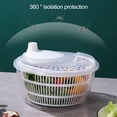 thumbnail image 6 of Sunjoy Tech Drain Basket Salad Spinner Quick Draining Larger Capacity Multi-use Vegetable Dryer Fruit Washer for Home, 6 of 7