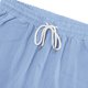 thumbnail image 5 of Pantalones casuales de longitud completa para hombre, color sólido, bolsillo, cintura elástica, rectos, de poliéster., 5 of 8