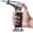 901-silver & Black, variant on Creme Brulee Torch, Butane Torch Lighter, Refillable Blow Torch with Adjustable Flame, Safety Lock for Soldering, Kitchen, Welding, Butane Gas Not Included