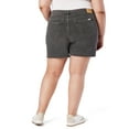 thumbnail image 3 of Levi Strauss Signature Women's Plus Size Heritage 5-Inch Fray Hem Shorts, 3 of 5
