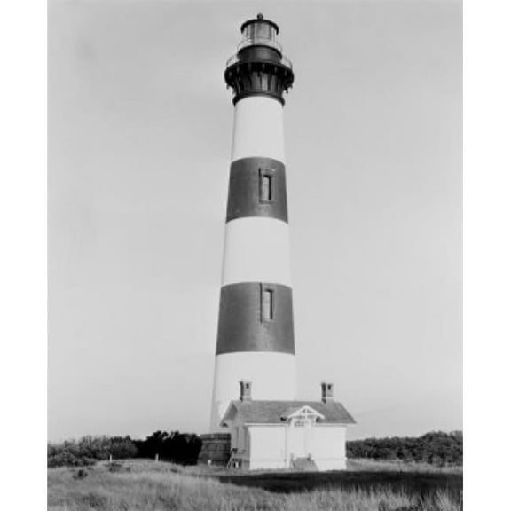 USA North Carolina Cape Hatteras Bodie Lighthouse Poster Print - 18 x 24 in.