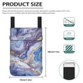 thumbnail image 7 of COEQINE Marble Print Crutch Pouch Underarm Crutches Attachment Hanging Pouch Medical Crutch Accessories Broken Foot Underarm Crutch Pouch for Personal Belongings and Devices, 7 of 7