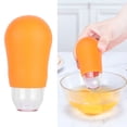 thumbnail image 1 of Silicone Yolk Seperator Portable Orange Anti Slip Yolk Extractor Kitchen Gadgets Cooks Bakers Cholesterol Weight Observers ANGGREK Otros, 1 of 8
