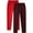 Red, variant on CaiJunJia Clearance No Boundaries 2 Pack Womens Sweatpants Wide Leg Loose Pants High Waisted Drawstring Casual Baggy Lounge Yoga Pants with Pockets
