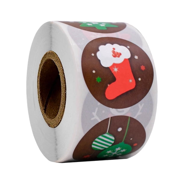 Etiquetas Para Regalos De Navidad Logbuch-Verlag Pack De 24 Pegatinas Navideñas 4 C Con Núeros Del 1 Al Pegatinas Para Regalos