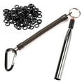 thumbnail image 1 of Wacky Worm Rig/ Tool&100Pcs O Rings Kits For Soft Baits /Lures Fishing Accessories Aluminium /Preservation Soft Bait, 1 of 12