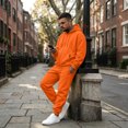 thumbnail image 6 of Homeyce Men's Sweatsuit Track Suits 2 Piece Set Full Zip Jogging Long Sleeve Athletic Casual Warm Up,Red 2XL, 6 of 6