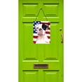 thumbnail image 2 of Carolines Treasures RDR3001DS1216 USA American Flag with Boxer Wall or Door Hanging Prints 12x16 multicolor, 2 of 2