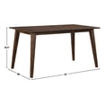 thumbnail image 5 of Steve Silver Canton Mid-Century Rectangle Counter Table, Cherry Brown, 5 of 5