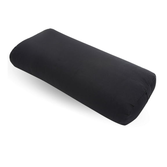 Everyday Yoga High-Impact Cotton Rectangular Bolster, Durable & Washable Cover