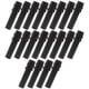 thumbnail image 1 of unbranded 20Ud Fundas De Portalámparas Para En Plástico Negro Con De Cera, 1 of 8