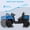Blue, variant on Hetoy 24V 4WD Ride-On UTV Truck – 2-Seater Electric Car w/ Remote Control & Dump Bed