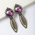 thumbnail image 4 of Petal flowers Elegant Vintage Copper-Colored Lace Bookmarks - Stainless Steel Book Accessories for Book Lovers - Set of Two Bookmarks, 4 of 5