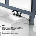 thumbnail image 5 of Ove Decors Athea 72 W x 22" D Freestanding Bathroom Vanity with Double Sink, Pure White, 5 of 12