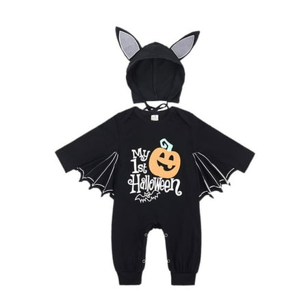 

3-24Months Newborn Baby Boys Girls Cartoon Hoodie Romper Onesies Jumpsuit Outfits