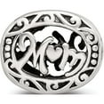 thumbnail image 3 of Sterling Silver Reflections Mom Bead (7.27 X 9.09) Made In Thailand qrs2410, 3 of 5
