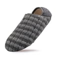 thumbnail image 3 of Pantuflas interior para casa calcetines zapatos mocasines con espalda cerrada forro polar peluche mujer (gris 40-41), 3 of 9