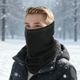 thumbnail image 2 of Unique Bargains 1 Pc Multi-function Neck Warmers Windproof Face Mask for Cycling Black, 2 of 6