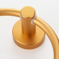 thumbnail image 5 of Hassch Round Towel Holder Aluminum Towel Ring for Bathroom Kitchen, Gold, 5 of 6