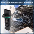thumbnail image 2 of Sensor de flujo de aire masivo Unique Bargains MAF No.06A906461E para Audi TT Quattro 2000-2002 Negro 1 Pc, 2 of 7