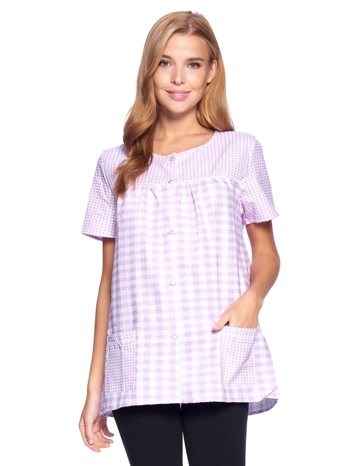womens smock tops with pockets