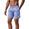 thumbnail image 2 of Pantalones cortos de playa para hombre, pantalones deportivos de secado rápido, estampado digital 3D de Europa y Estados Unidos, 2 of 5