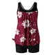 thumbnail image 3 of Trajes de Baño de Mujer Más Tamaño Impresión Bowknot Dos Piezas con Pantalones Cortos, Pantalones Cortos de Tamaño Más para las Mujeres, 3 of 6