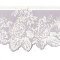 TRIMZ Scalloped Floral Wallpaper Border - Pale Violet Flower Wall Decor 15' L x 8.4" W