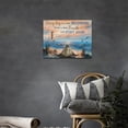 thumbnail image 6 of Sea Turtle Bathroom Decor Wall Art Beach Blue Ocean Lighthouse Inspirational Quotes Pictures Wall Decor Canvas Painting Prints Artwork Home Decorations Framed for Bedroom Office Kitchen 16"x12", 6 of 6