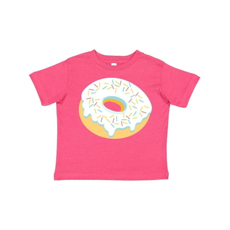 

Inktastic White Donut with Sprinkles Gift Toddler Boy or Toddler Girl T-Shirt