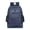 Dark Blue, variant on Bunblic Rolling Backpack Casual Daypack Telescoping Handle College Rucksack Laptop Bag with Wheels for Adults Work School Black