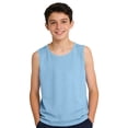 thumbnail image 6 of UACY Boys Tank Tops Casual Sleeveless Crewneck Athletic Workout Tees Basic Solid Undershirts (Light Blue, 3-4 Years), 6 of 6