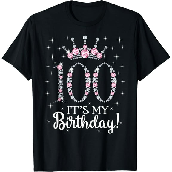 100 It's My Birthday 1922 100Th Birthday Gift Tee For Womens T-Shirt