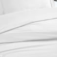 thumbnail image 6 of Superior Egyptian Cotton Duvet Cover Set, Full/ Queen, White, 6 of 8