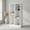 White, variant on Spaco 41 Inches 5-Cube Floor Bookcase with 2 Anti-Tipping Kits-White, High Bookshelf, Display Storage Rack, Suitable for Home Offices