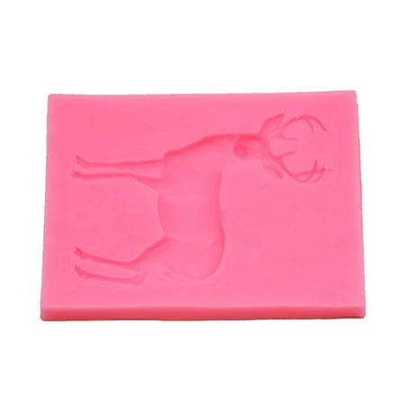 

Christmas Deer Silicone Mould Fondant Cake Chocolate Cookie Decorating Mould Cake Tools