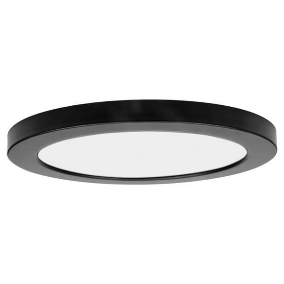 Access Lighting 20831LEDDCS-BL-ACR Lampe de Plafond LED Noire 3000K ModPLUS à Montage Affleurant, Lentille Acrylique