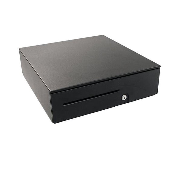 Heavy-Duty Adjustable Cash Drawer with MultiPRO 320 Interface, Black