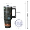 thumbnail image 3 of Strategy Gaming Stainless Steel Tumbler with Handle Straw Lid Insulated Travel Mug Coffee Cup Cool Gamer Gift for Men Women Boys Girls, 3 of 5
