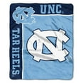 thumbnail image 2 of North Carolina Tar Heels 50x60 NCAA School Spirit Royal Plush Raschel Throw, 2 of 2