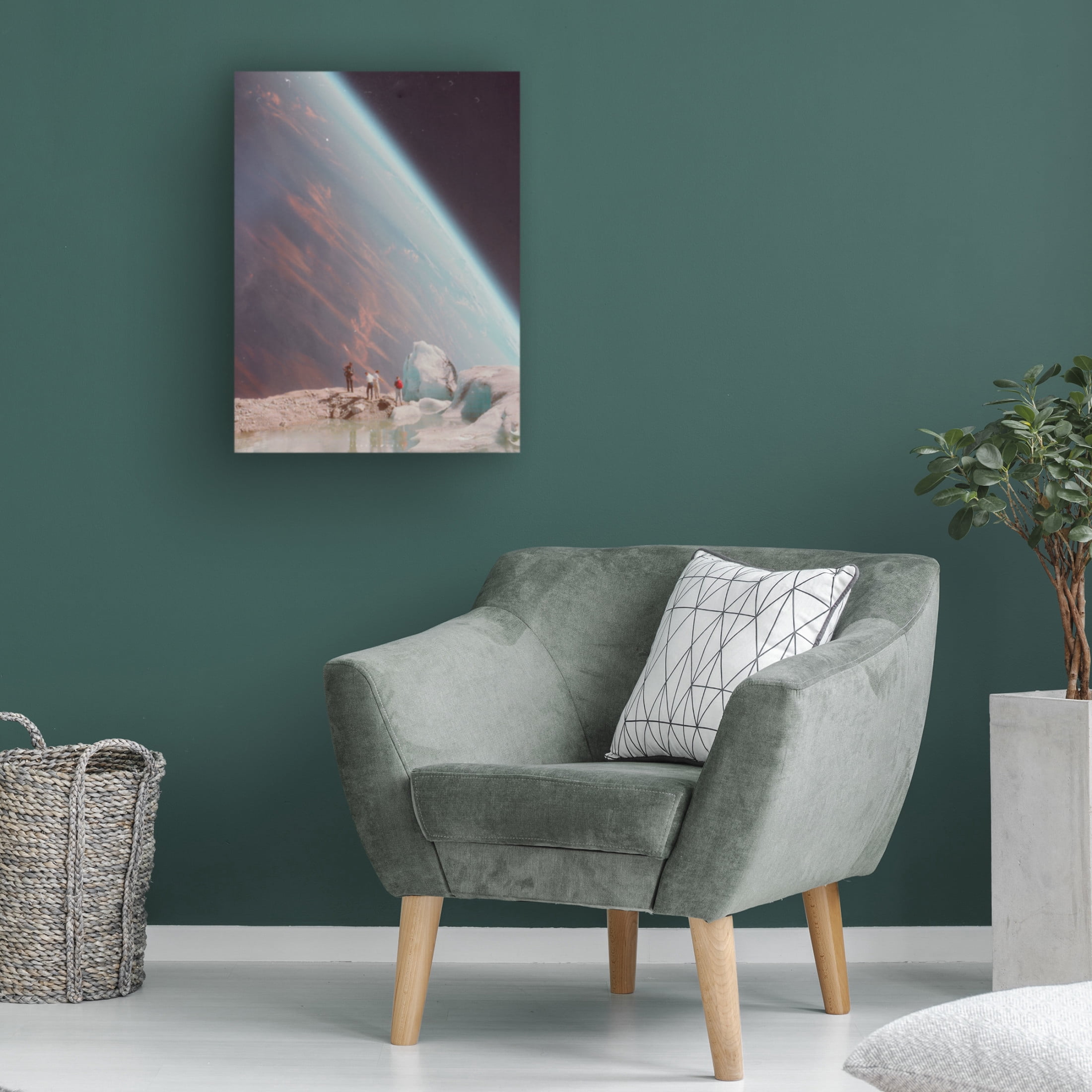 Trademark Fine Art spacerocket art 507 Canvas Wall Art