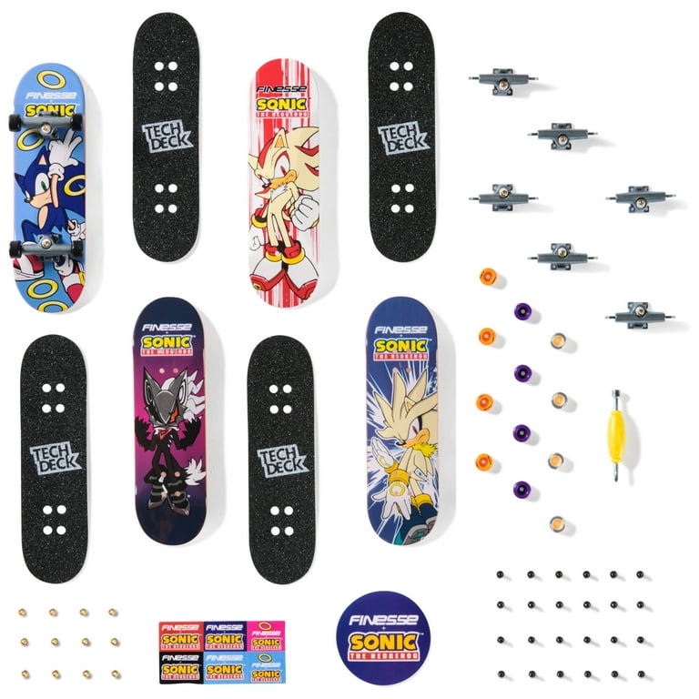 Amazon.com: TECH DECK, Finesse X Sonic The Hedgehog Pro