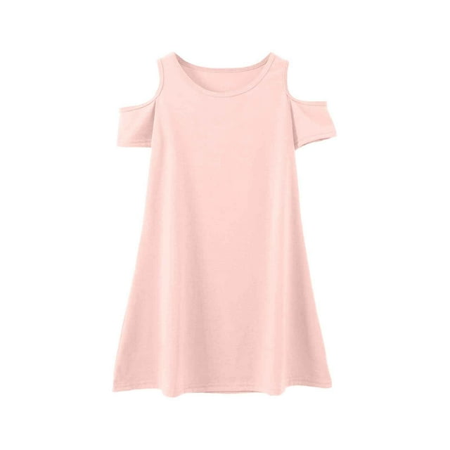 T-Shirt à Manches Courtes Col Rond Confort Quotidien pour Enfants - Tissu Extensible, 3-12 Ans, Jeu Actif & Extérieur, Entretien Facile