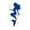 Blue, variant on Removable PVC Mermaid Pattern Bathroom Wall Decal Gentle Self Adhesive Art Sticker For Indoor Home Wall White