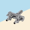 thumbnail image 2 of SHISUYAN Stainless Steel Air Control Valve for Aquarium with Inline Lever 8 to 4MM Silver, 2 of 8