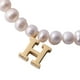 thumbnail image 2 of Pulseras Mujer de Perlas con Iniciales Oro 18k LuckyLy, Modelo Galia blanco UNITALLA, 2 of 6