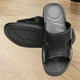 thumbnail image 3 of WORGEOUS Zapatillas antiestáticas Limpias Zapatillas protectoras libres de polvo Limpias zapatos de trabajo Parte inferior suave para hombres Mujeres (parte inferior suave de PU, 42 yardas, negro), 3 of 7